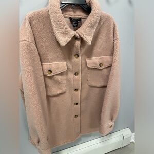 Papillon Dusty Rose Sherpa Jacket